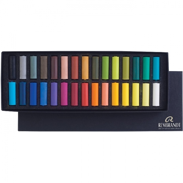 Rembrandt Soft Pastel, Set of 30 Half Length