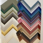 A partial selection of our matboard colors