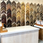 A selection of our custom framing inventory
