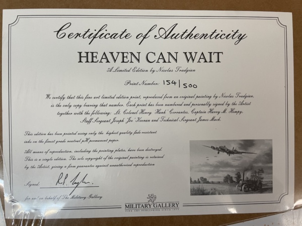 Heaven Can Wait by Nicolas Trudigan, Signed and Numbered Print - Image 2