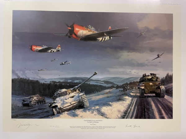 planes flying over tanks on snowy ground